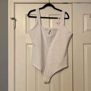 Abercrombie & Fitch White Body Suit